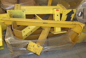 Safety rail - pallet racking end protectors