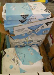 10 reams of 11x17 paper and 5 reams of 8-12x14