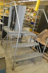 Cotterman warehouse platform stair 800 lb capacity 24x30