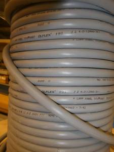 Two rolls of wire, 12 and 16 gauge