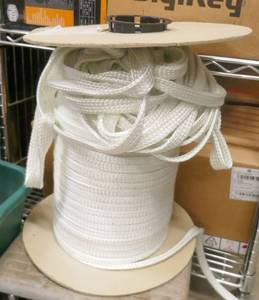 Roll of Tetraglas Braided Tubing 34 inch