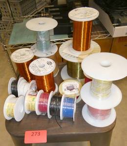 Lot of magnet wire and small appliance wire