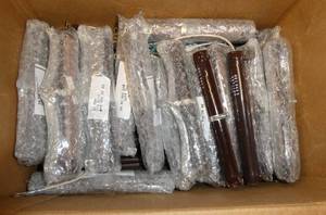 22 capacitors with wiring and insulators 100W 1,000 Ohm