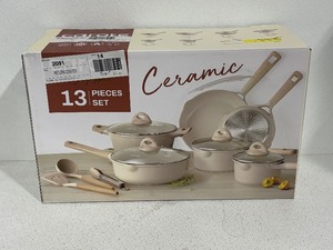 Carote 13 Piece Ceramic Cookware Set