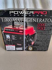 1,000 Watt Generator