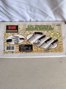 4 Piece Hunting & Fishing Knife Set