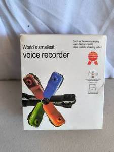 Mini DV Worlds Smallest Voice Recorder
