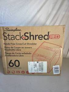 Stack & Shred Paper Shredder