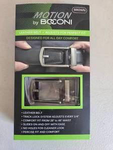 Motion leather belt