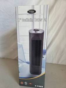 17 Oscillating Desktop Ultra Slim Tower Fan