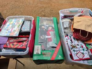 Christmas Lot Animated Holiday Dolls & Misc.
