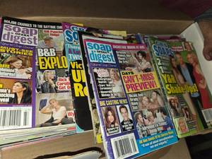 8 Boxes Of Vintage Books & Magazines