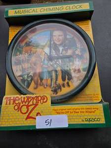 Wizard of Oz Clock (New In Package)