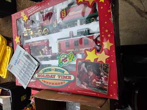 Christmas Train Set & MIsc (Some New In Box)