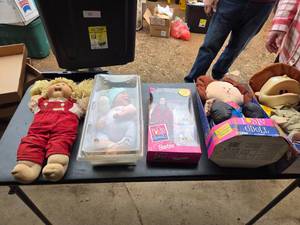 5- Vintage Dolls (Some New In Package)