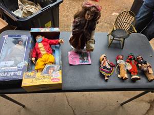 Vintage Misc Dolls (Some New In Package)