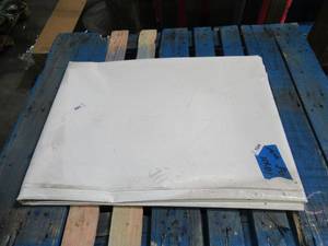 NEW Vinyl Tarp Remnant - 10 x 11 White  White Vinyl tarp - 20 oz. Heavyweight Duty