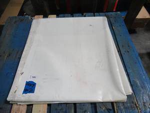 NEW Vinyl Tarp Remnant - 9 x 10 White  White Vinyl tarp - 20 oz. Heavyweight Duty