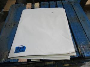 NEW Vinyl Tarp Remnant - 16 x 18 White  White Vinyl tarp - 13 oz. Midweight Duty