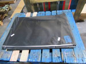 NEW Vinyl Tarp - 12 x 16 Black  White Vinyl tarp - 7 oz. Lightweight Duty