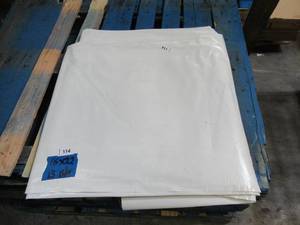 NEW Vinyl Tarp - 16 x 22 Black  White Vinyl tarp - 13 oz. Midweight Duty