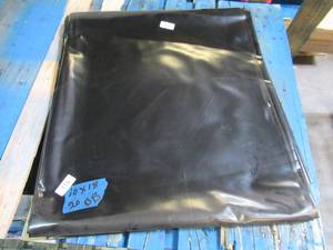 NEW Vinyl Tarp Remnant - 10 x 18 Black  Black Vinyl tarp - 20 oz. Heavyweight Duty