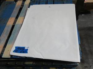 NEW Vinyl Tarp Remnant - 8 x 10 White  White Vinyl tarp - 13 oz. Midweight Duty