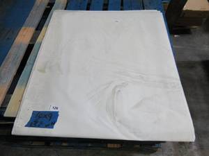 NEW Vinyl Tarp - 9 x 10  White  White Vinyl tarp - 13 oz. Midweight Duty