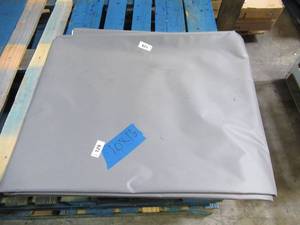 NEW Vinyl Tarp - 10 x 16  Gray  White Vinyl tarp - 7 oz. Lightweight Duty