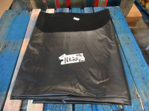 NEW Vinyl Tarp - 16 x 20 Black  White Vinyl tarp - 7 oz. Lightweight Duty