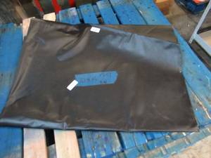 NEW Vinyl Tarp - 10 x 13 Black  White Vinyl tarp - 13 oz. Midweight Duty