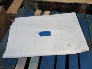 NEW Vinyl Tarp Remnant - 10 x 27 White  White Vinyl tarp - 13 oz. Midweight Duty