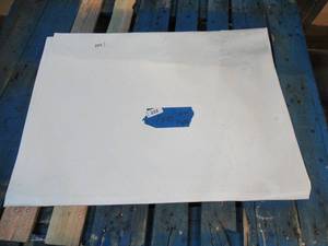 NEW Vinyl Tarp Remnant - 7 x 10 White  White Vinyl tarp - 13 oz. Midweight Duty