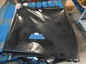 NEW Vinyl Tarp Remnant - 10 x 19 Black  Black Vinyl tarp - 20 oz. Heavyweight Duty