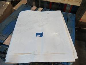 NEW Vinyl Tarp Remnant - 5 x 40 Black  Black Vinyl tarp - 20 oz. Heavyweight Duty