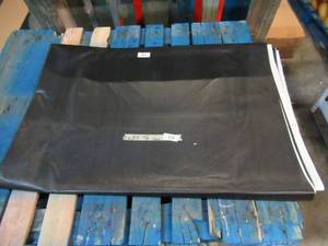NEW Vinyl Tarp - 16 x 34 Black  White Vinyl tarp - 13 oz. Midweight Duty