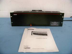 Dukane 1A4060 Rack Mount 60W Paging Amplifier