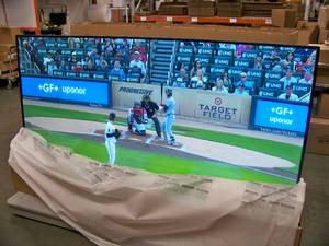 98" NEC V984Q 4K UHD LED Professional Commercial Display / Monitor - LISTS FOR $10k+ ONLINE - NEW IN OPEN BOX