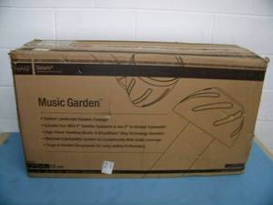 Rockustics Solaris Music Garden Outdoor Weatherproof Landscape Speaker System - Subwoofer and (TWO) Satellite Speakers - NEW IN OPEN BOX
