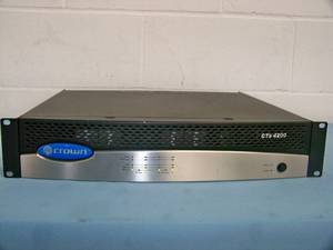 Crown CTs 4200 4-Channel Power Amplifier  Amp