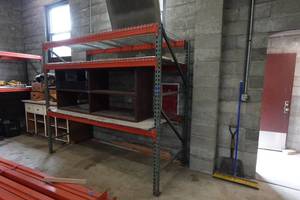 Section of Pallet Racking