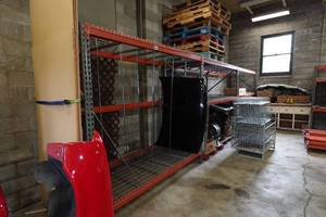 3 Sections of Pallet Racking