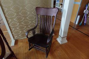 Vintage Wooden Rocking Chair
