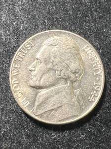 1944 US JEFFERSON WAR NICKEL BU