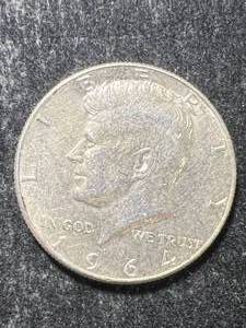 1964 US KENNEDY HALF DOLLAR