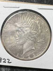 1922-S US PEACE SILVER DOLLAR