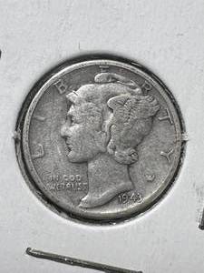 1943 US MERCURY DIME