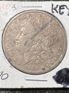 1899-S US MORGAN SILVER DOLLAR