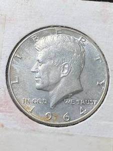 1964 US KENNEDY HALF DOLLAR