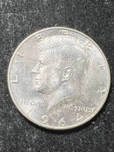 1964 US KENNEDY HALF DOLLAR